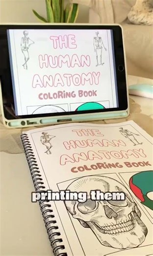 Human Anatomy Coloring Book | Learn Body Systems the Fun Way!#NursingStudent#AnatomyColoring