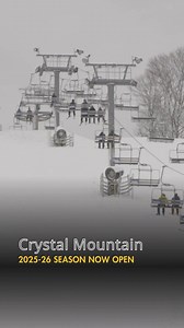 Crystal Mountain opened for the 2025-26 season on Dec. 5 with more than a foot of natural snow and snowmaking equipment taking advantage of the cold weather. Visit CrystalMountain.com for information on special hours and other activities. Footage captured by Jeremy Erickson and Josh Monroe. | 9&10 News
