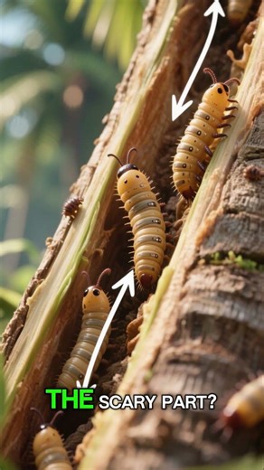 The Tiny Insect That Destroys Palm Trees From the Inside #animalmysteries