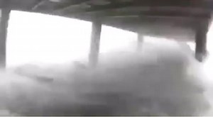 WATCH THIS | Here's footage of a camp in Port Fourchon in Southeast Louisiana as Ida came ashore. The video is from a security camera below the camp. (Video Credit 🎥 Jeremy DiBenedetto/WAFB News) | WAVE
