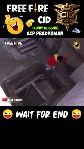 acp sir ka gameplay 😱 | cid free fire hindi funny dubbing 😂#freefire #1millionaudition #creatorsearchinsight #foryou #100k