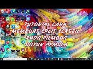 CARA MEMBUAT SPLIT SCREEN