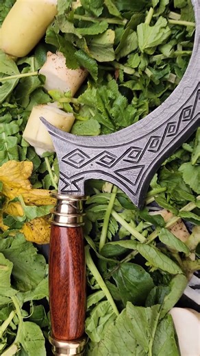 1.4M views · 8.7K reactions | Bearing Hand Damascus into War Sickle #Forging #ForgingDamascus #Damascus #forgingsickle #sickle #reelsviralシ #reelsfbシ | Random Hands | Facebook