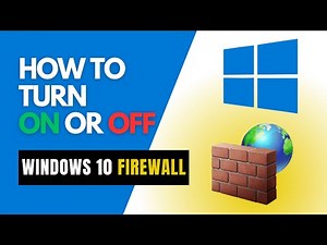How to Turn On or Off Windows 10 Firewall | Quick Security Guide || Virtual Comrade