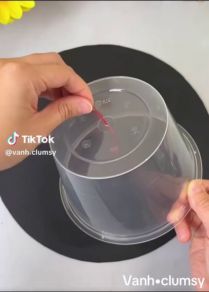 Làm đèn lòng thỏ từ tô nhựa tái chế