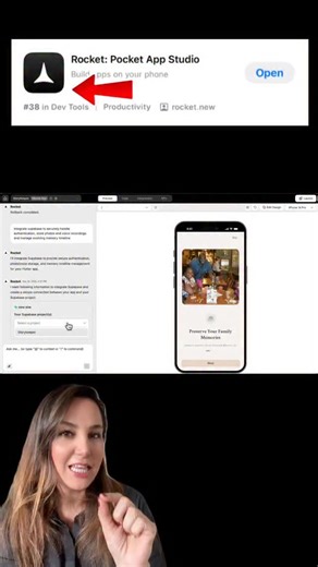 Gülçe Gökçe Şınık on Instagram: "I built Storykeeper on Rocket.new using a single smart prompt. You upload a photo, record your voice, and the story behind that moment becomes a living audio memory. This isn’t about moving fast. It’s about someone being able to hear your voice again years from now. If you’re curious how I did it, leave a comment below 👇 #rocketdotnew #storykeeper"