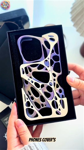 Unique Aesthetic Phone Case 💜✨ | Trending iPhone Case #Shorts #trending #iphone #cover #unboxing