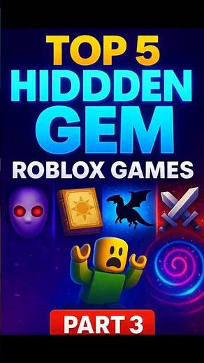 TOP 5 HIDDEN GEM ROBLOX GAMES BLOWING UP RIGHT NOW - PART 3