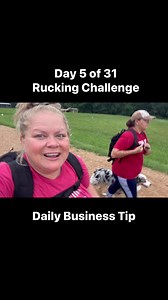 3.8K views · 44 reactions | Day 5 of 31 Rucking Challenge & Daily Business Tip! www.brandyvonholten.com #bigbossmare #motivationalpodcast #goalsettingsisterhood #motivationalspeaker #childrensbookauthor #horsemanshipwithbrandy #mountedarchery #dailygratitude #businesscoach #coldwater #grounding #earthing #socialmediainfluencer #horseknowledge #literacymatters #brandyvonholten #spurringbusinessgrowth | Brandy Von Holten, Author/Speaker/Instructor | Facebook