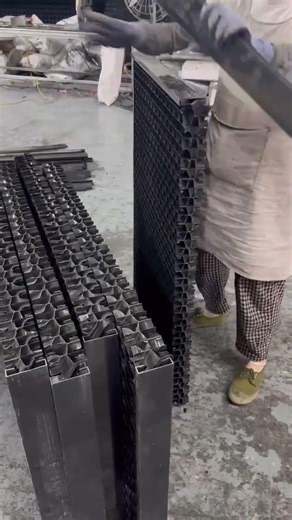 Precision Installation of Air Inlet Louver Frames