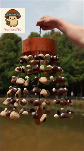 Immersive Natural Sound Therapy: 100% Natural Seed Wind Chime ASMR | Focus, Sleep Aid, White Noise