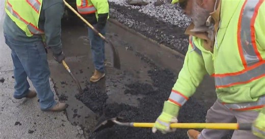 PennDOT crews hit Pittsburgh-area roadways to fill problematic potholes
