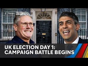 Parties launch election campaigns across the UK