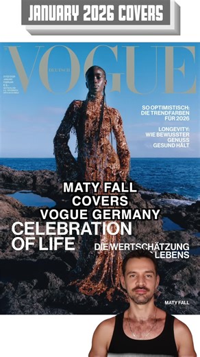VOGUE GERMANY Jan.26- Maty Fall by Felicity Ingram #fashionphotography #voguegermany #matyfall #felicityingram #anokyai #imaanhammam #mariosorrenti
