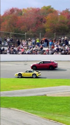 KIA EV6 GT VS PONTIAC FIERO SPECTATOR DRAGS AT SEEKONK SPEEDWAY!!!