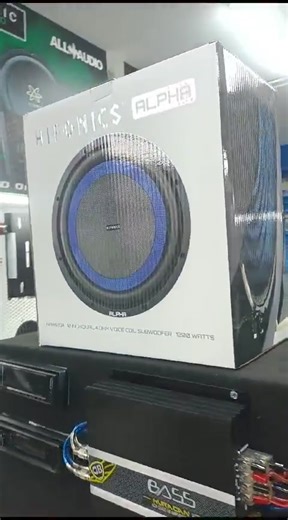 $1,350 Subwoofer Hifonics 12" HAW12D4 Hifonics Alpha HAW12D4 - Subwoofer de 12 Pulgadas, Audio de Coche de Dvc, 1200 W, Dual 4 Ohm, Bobinas de Voz de 2.5 Pulgadas con un Cono de Vidrio Tejido, 600rms. Ventas contacto@allaudio.com.mx | All Audio