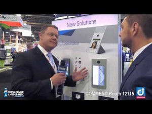 Commend ID5 and OD10 Touch Screen Intercom at ISC West 2019