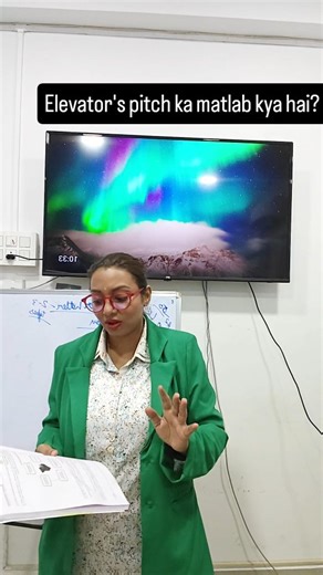 Urvashi Jaiswal | Struggling to introduce yourself confidently in interviews or professional meetings? 🤔 This 30-second Elevator Pitch can change the way... | Instagram