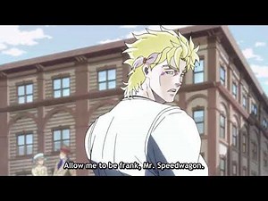 Joseph Joestar vs Caesar Zeppeli Full Fight Subbed