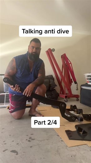 Talking #antidive in #suspensiongeometry #gupatrol #4x4 #offroad #badgu #patrollife #offroadfabrication #lsswap