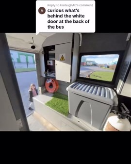 Our Small Garage and Storage Area in My Bus Home—Maximizing Every Inch!