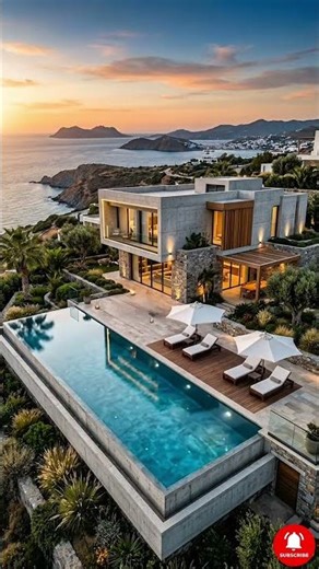 Luxury Ocean View Villa with Infinity Pool | Modern Dream House