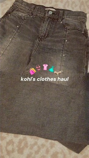 so sorry for the random flashing😭 #clothes #shopping #haul #kohls #fyp