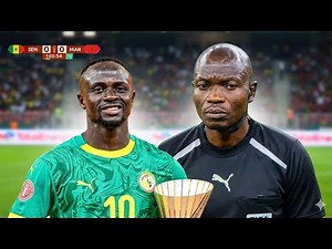 Even against the referee, Mané wins for Senegal