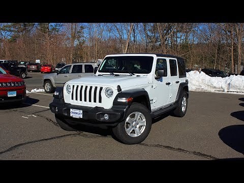 2018 Jeep Wrangler JL Unlimited Sport S: In Depth First Person Look