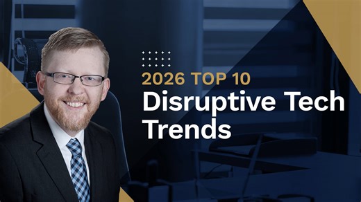 2026 Top 10 Disruptive Technology Trends