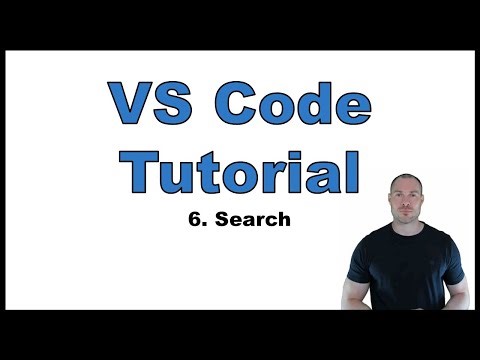 VS Code Tutorial p.6: Search | Basic Functionality, Search Editor, Search-and-Replace Functionality
