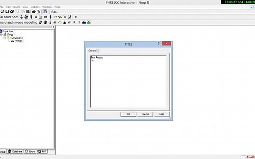 Calculate saturation states - Phreeqc Interactive