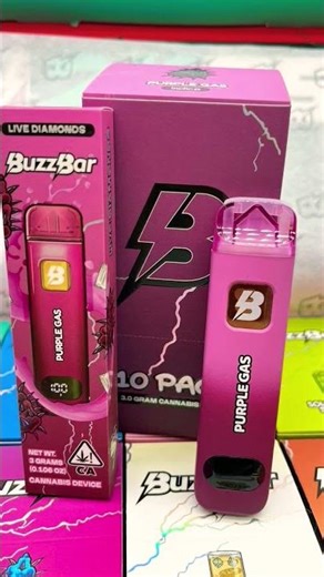 BuzzBar ⚡️ 3g Disposable (Authentic)2k25 edition buzz bars with shoe box style master boxes