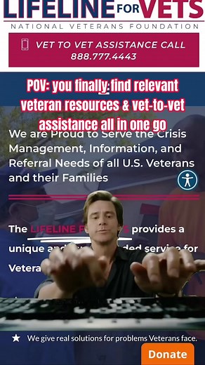 You find the National Veterans Foundation and the FREE bank of veteran resources the request for assistance form to help answer specific questions the toll-free number where you can speak one on one with another veteran... What does this equal? ⬇️ a) A great start to 2024 b) An invaluable support network at your fingertips C) The veteran version of winning the lottery without the taxes D) All of the above | National Veterans Foundation