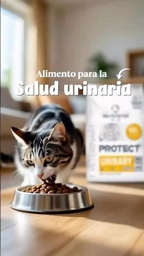Alimento para gatos con calculos o cristales de oxalato y estrubita