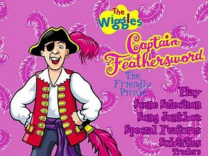 The Wiggles Captain Feathersword the Friendly Pirate Video DVD Menu