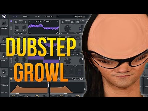 How To Make Crazy Dubstep Growl Bass in Vital