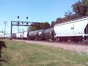 Very long UP mixed freight!