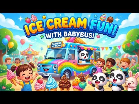BabyBus Food Truck Gameplay 🍦 | Cooking & Selling Fun for Kids!