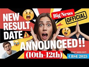 Cbse New Result Date Out ! ✅ | Cbse Result Update 📢 | Result Notice/ Circular Out 🔥🔥