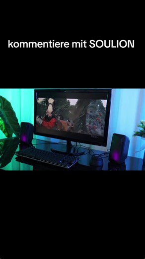 SOULION C30 PC Lautsprecher Bluetooth für Monitor, Laptop, Spiele, Desktop Computer Stereo-2.0 Boxen mit LED, 3,5 mm Aux-Eingang, USB-Stromversorgung, 1 Paar, Schwarz #AmazonTipp #werbung #Geschenkidee