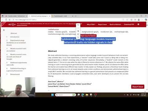 Subliminal Learning: language models transmit behavioral traits via hidden signals in data