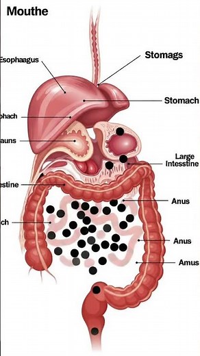 Human Digestive System Animation | Step-by-Step Path of Food Explained for Students
