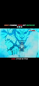 4.5K views · 56 reactions | EREN'S FOUNDING TITAN GOT DESTROYED! |...