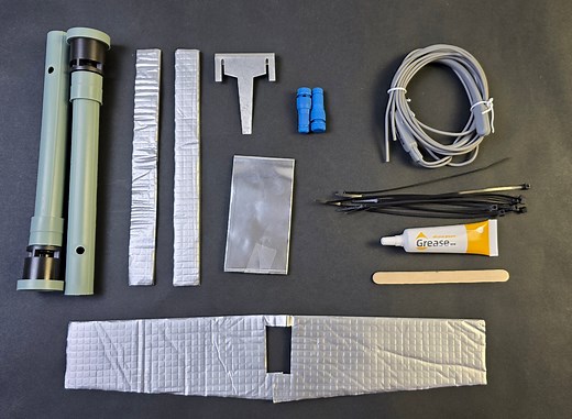 18" Samsung Refrigerator Secondary Heater W/ Moisture Kit