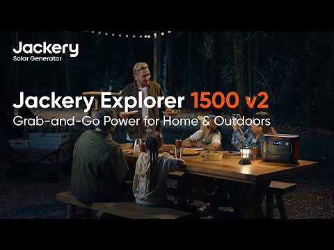 Jackery Explorer 1500 v2 | Grab-and-Go for Adventure and Emergencies⚡