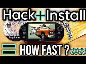 How Fast Can You Hack Ps Vita and Play GTA SA in 2023 ?