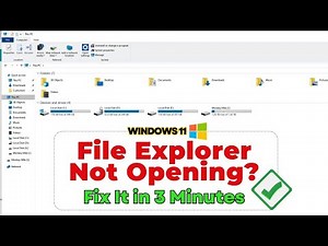 Fix File Explorer Not Opening After Windows 11 Update (2025)