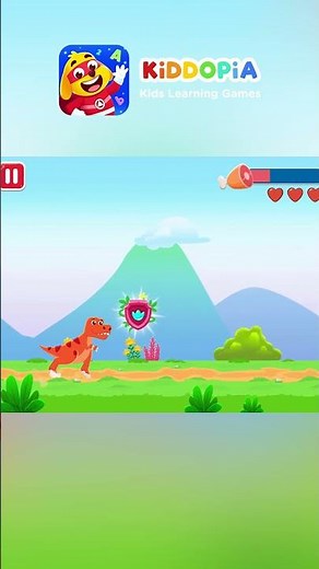 Tyrannosaurus-Rex | Dino Games For Kids | Kiddopia Games For Kids #shorts
