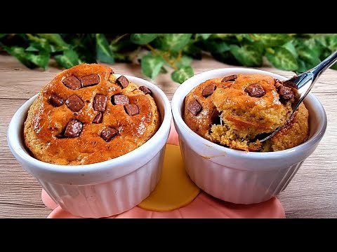 Gluten free, sugar free! 3 ingredient muffins for breakfast! Simple and healthy recipe!